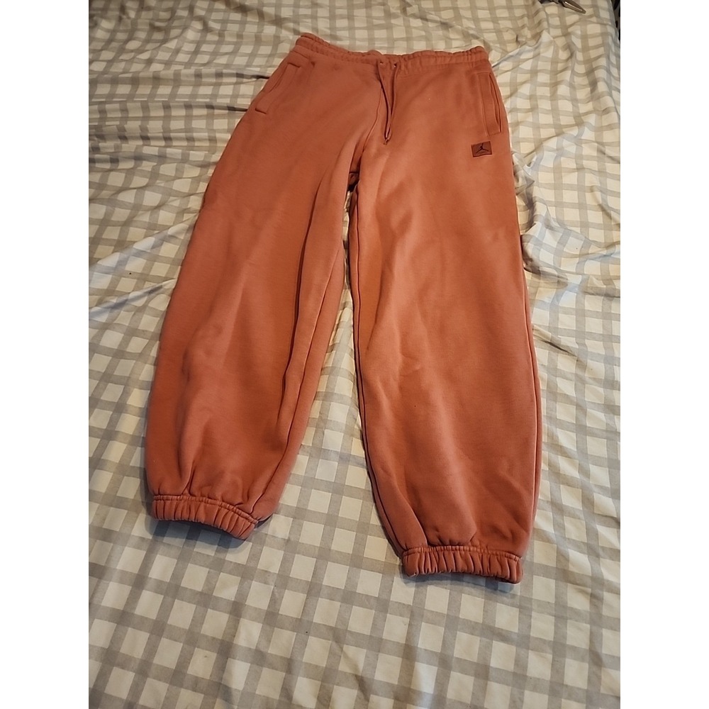 Nike Air Jordan Flight Jogger Fleece Pants Womens Medium Sweatpants Loose Fit